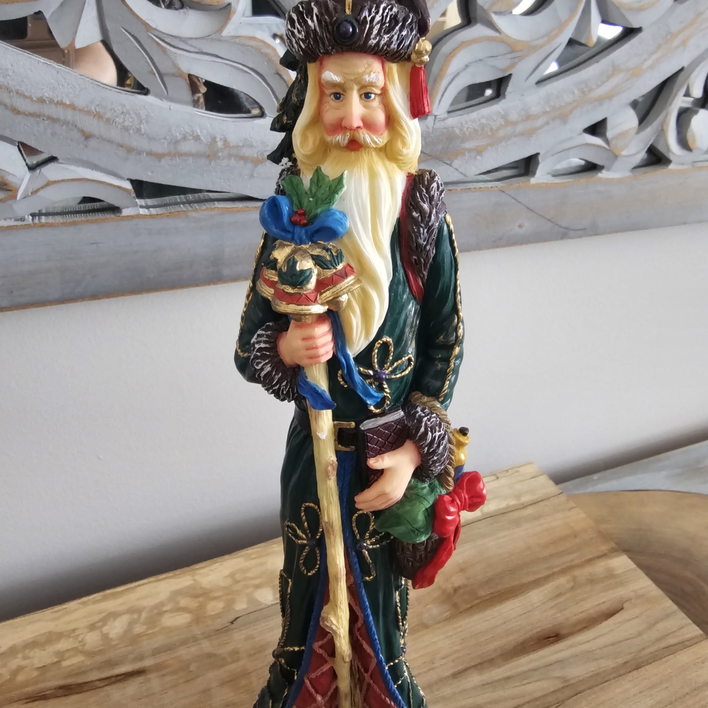 Lenox 1996 The Bell Meister Santa from Pencil Santa Collection